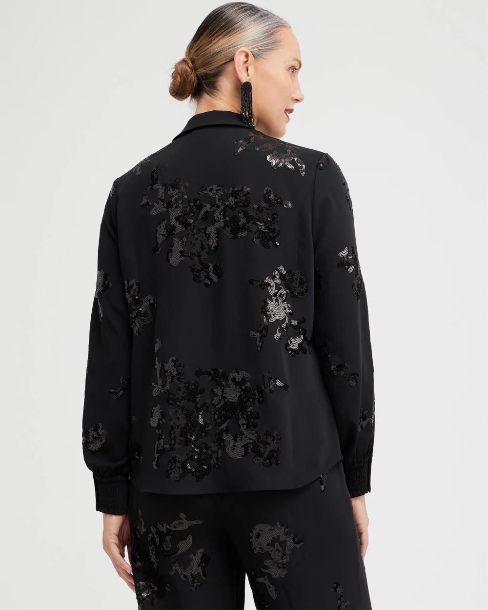 Sequin Embellished Shirt | Chico's